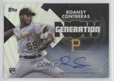 2022 Topps Update Generation Now Auto 6/10 Roansy Contreras #GN-88 Auto 1b3