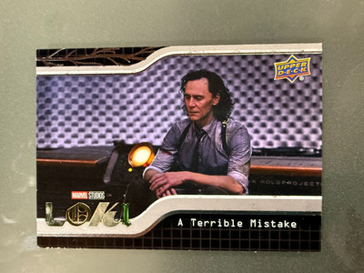 A Terrible Mistake 2023 Upper Deck Loki #88 Card