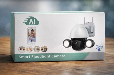 Smart Floodlight Camera (WiFi, AI)
