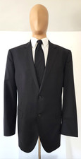 Hugo Boss Black Guabello Super 120's Virgin Wool Blazer 46 Long Mens