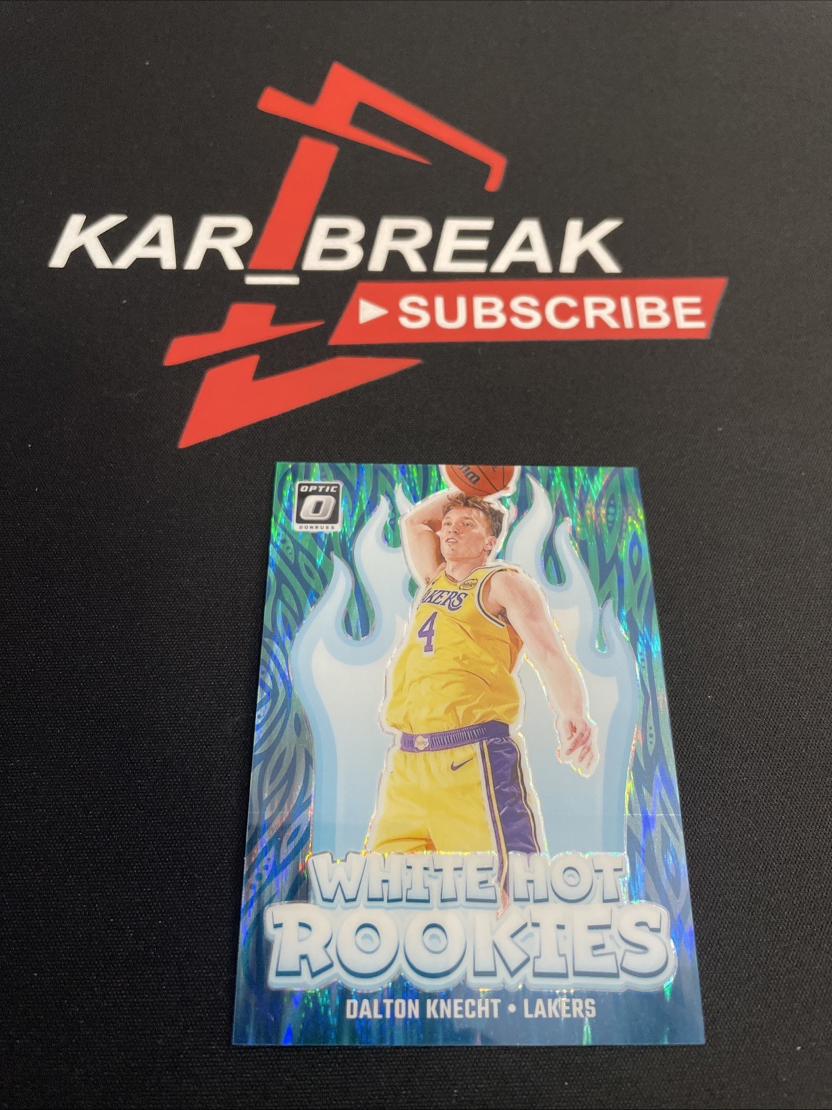 2024-25 Donruss Optic#9 Dalton Knecht White Hot Rookies Green Shock /149 SP*D