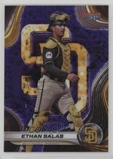 2024 Bowman's Best Top Prospects Purple Mojo Refractor 102/250 Ethan Salas 03cc