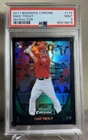 2011 Bowman Chrome Mike Trout Refractor Rookie Card PSA 9