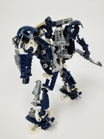 Krekka LEGO Bionicle 8623 Complete Titan Warrior Dark Hunter Kanoka Disk