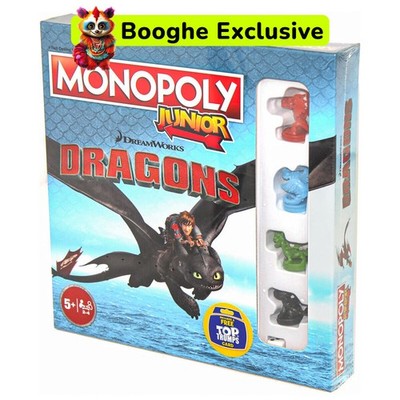 Monopoly Junior How To Drain You Drache Edition Spaß Familie Brettspiel Zahnlos