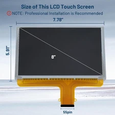 REPLACEMENT Radio Touch-Screen GLASS Digitizer LCD For Chevy GMC 15-18 MYLINK