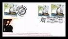 DR JIM STAMPS US COVER SAMUEL DE CHAMPLAIN EXPLORATIONS FDC JOINT ISSUE COMBO