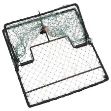 Bird Trap Humane Live Hunting Cage Trap for Small Birds Green Steel vidaXL