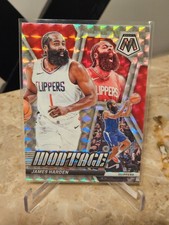 2023-24 Panini Mosaic #14 James Harden Montage Mosaic
