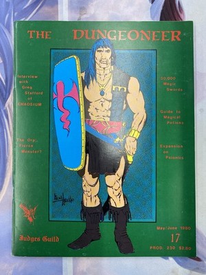 THE DUNGEONEER Magazine Issue 17 May/June 1980 Judges Guild Dungeons Dragons