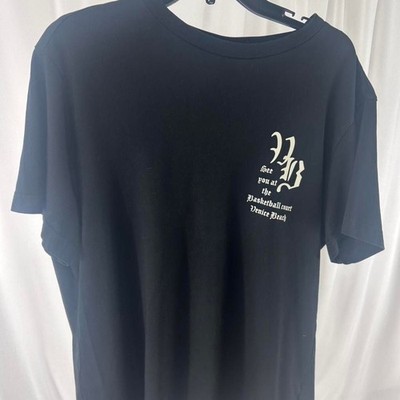 RAMZ Venice Beach Streetwear Graphic T-Shirt - Black, Large