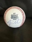 Jackson Merrill Signed Seoul Series 2024 Baseball - Beckett Witness