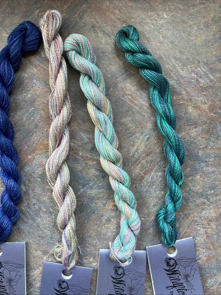 Lot of 10 - Wildflowers by Caron Cotton Thread Needlepoint Cross Stitch VARIOUS - Image 4 of 4