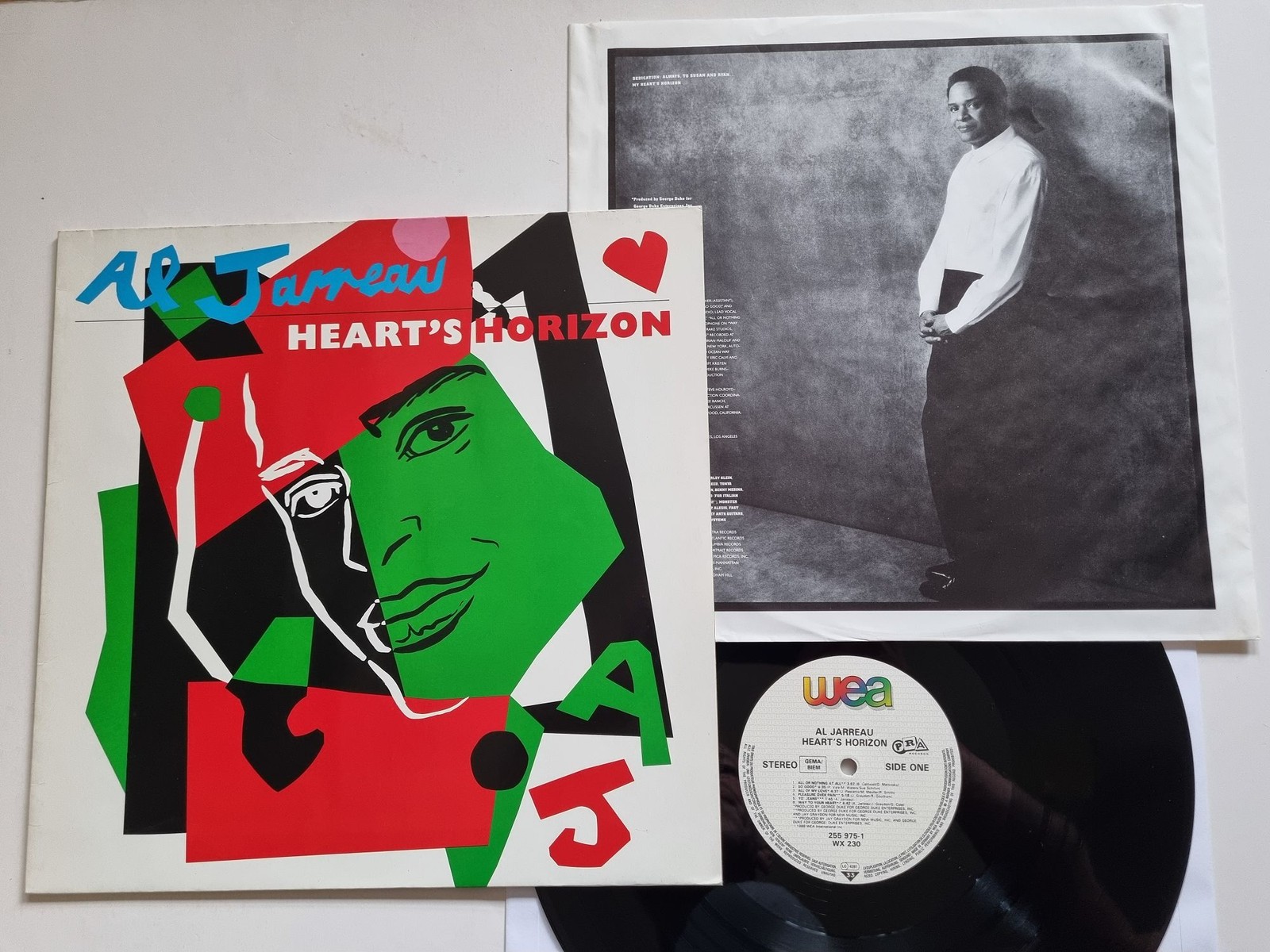 Al Jarreau - Heart's Horizon Vinyl LP Europe