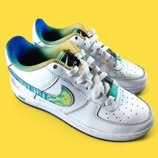 Nike Air Force 1 LV8 GS Grade School Shoes Youth Size 4 Multicolor No Insoles