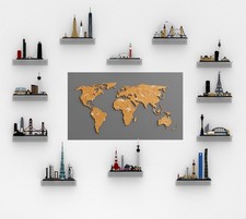 Display Shelves For Lego Architecture Full Set X 13