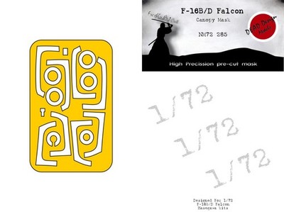 Dead Design Models NM72285 1:72 F-16B/D Falcon