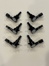 6x R / L Guitar Tuning Pegs Tuners Machine Heads Locked String For ST TL SG LP