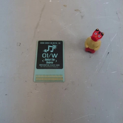 KORG 01/W Radical Film Textures Sound Source Unlimited Waveshaping Series Card