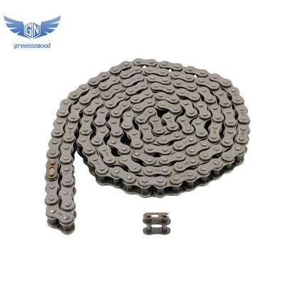 #60 Roller Chain × 10 feet + 2 Connecting Links + Carbon Steel