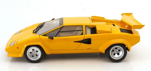 KK Scale 1:12 LAMBORGHINI COUNTACH LP 5000S QV YELLOW 1985 - KKDC120144 - Imagen 5 de 10