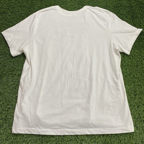 Nike Dri-Fit Swoosh Reigning Buckets Men’s White 2XL T-Shirt Athletic Basketball - Picture 7 of 9