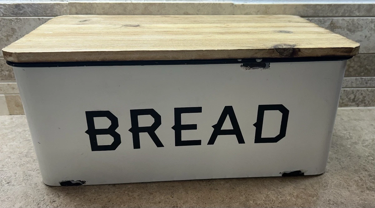 Enamel Bread Box In Collectible Bread Boxes for sale | eBay