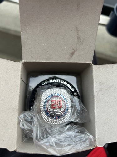 Washington Nationals NATS20 Replica Commemorative Ring SGA 4/4/25 - Picture 2 of 6