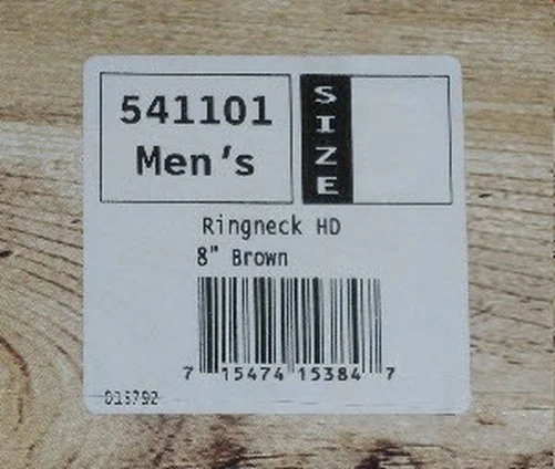 Lacrosse 541101 8" Leather Ringneck Boot Size 9.5W - Image 3 of 3