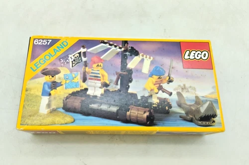 LEGO 6257 Castaway's Raft Pirates Piraten GOOD BOX NEW/MISB 6285 6286 6277