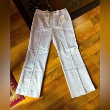 NWT Escada White Pants Women's 14