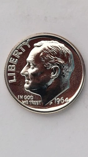 1964 United States Proof Roosevelt Dime (#3)