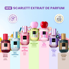 SCARLETT EDP Fragrance Eau De Parfum Soft Scent Men Woman Long Lasting 2PCS