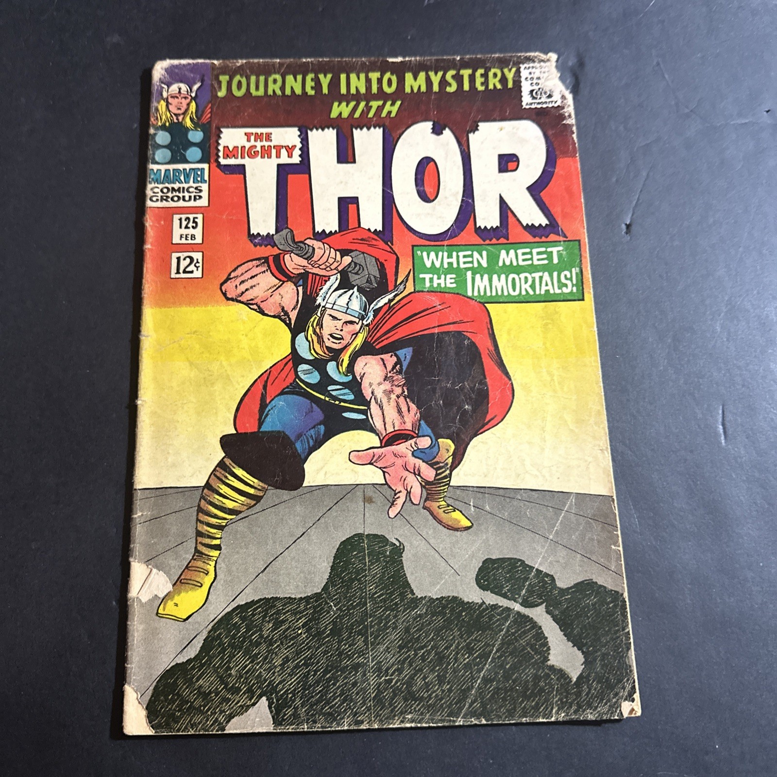 Journey Into Mystery #125  2.0  Thor! When Meet the Immortals! 1966! J7