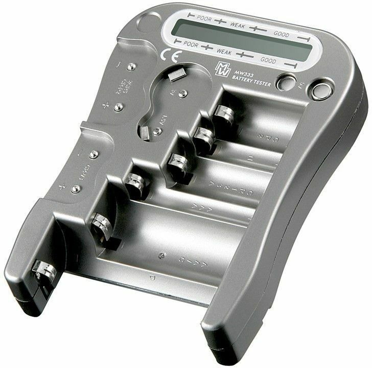 Thumbnail - Lcd Batterietester Für Standard- Und Fotobatterien, Knopfzellen ,