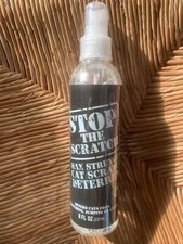 STOP THE SCRATCH Non-Toxic Cat Spray Deterrent for Kittens and Cats 8oz Bottle