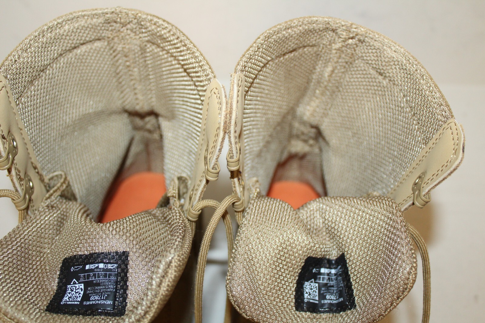 Merrell Mens Boots Size 11 Tactical Work Combat Brown… Gem