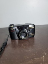 Olympus Infinity Accura Zoom 80 DLX AF 35mm Film Camera Point and Shoot WORKING