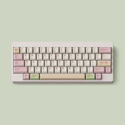 Flower Shop PBT OEM Profile Full Set Keycaps For Cherry MX keyboard
