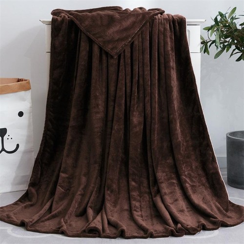 LARGE SOFT WARM FLEECE CUDDLY THROW RUG SOFA BED BLANKET ALL SIZE HOME DECOR NEW - Picture 5 of 31