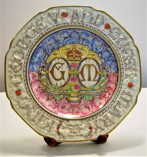 Very Rarely Offered King George V & Queen Mary 1911 Coronation Paragon Plate - Picture 1 of 4