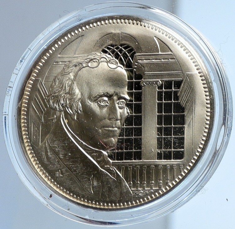 1973 US USA FM Benjamin Rush BICENTENNIAL COUNCIL Old Proof Silver