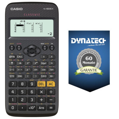 Taschenrechner Tischrechner-Set Casio FX 82 DE X inkl Garantieverlängerung Büro