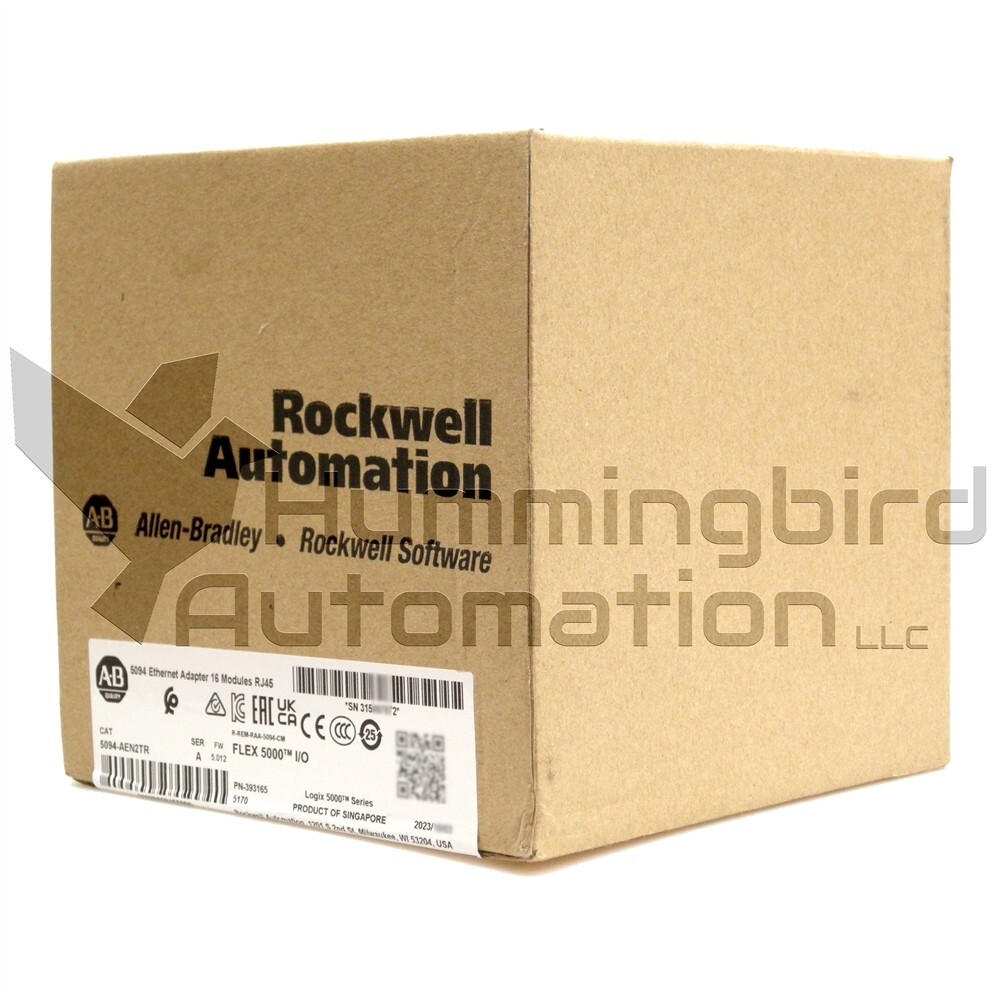 2023 Allen Bradley 5094-AEN2TR /A Flex 5000 Ethernet/IP Module Surplus ...