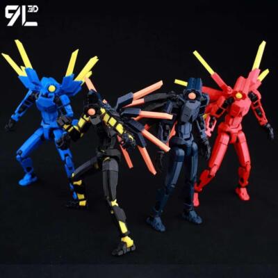3D Printed Ultrakill V1 Lucky13 Dummy Action Figure Movable Anime
