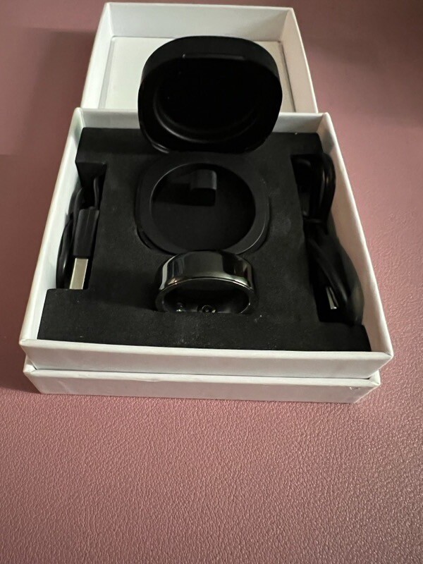 Fitiger Smart Health Fitness Tracker Ring Model SRH Black Size 11.5