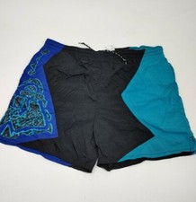 VTG Nike Swim Shorts Geometric Aztec Abstract All Over Trunks Suit ACG 90s Med