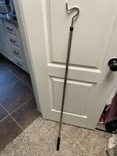 Clothes Hook Pole Clothes Hanger Reaching Hook for Hanging Clothes Light New