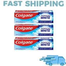 3 x Colgate Advanced White Toothpast Whiter Teeth In 14 Days 100ml