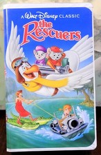 disney black diamond 1992 the rescuers vhs